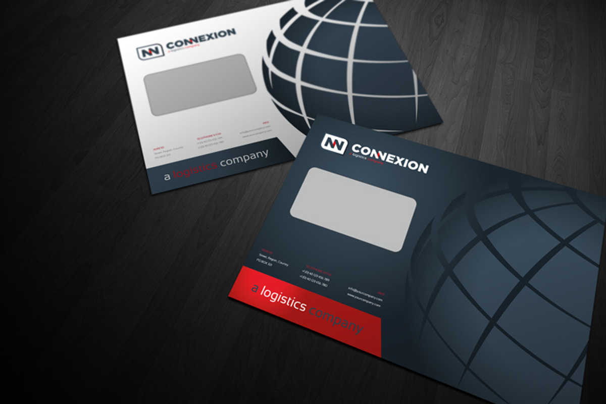 RW Transport Logistics Identity, a Stationery Template by Reclameworks (Photo 4 of 5)