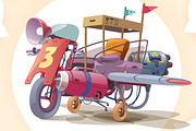 Strange Vehicle, a Transportation Illustration by LEKS illustrations (Thumbnail 1 of 2)
