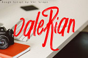 Bravest rough script font, a Script Font by SSI.Scraps (Thumbnail 5 of 11)