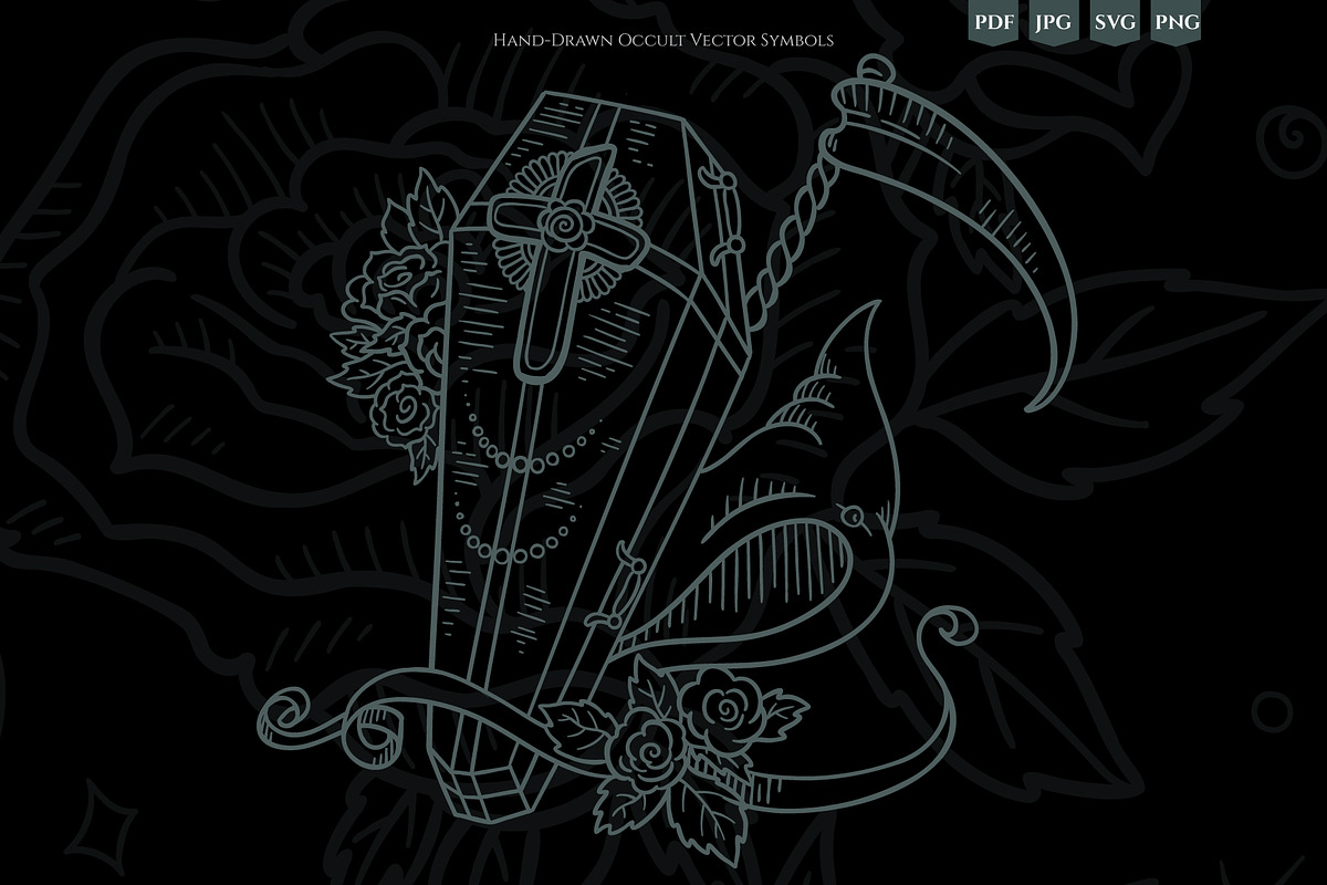 Mystical & Occult Symbols, an Object Graphic by Ilia Design (Photo 6 of 9)
