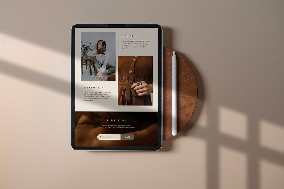 Nvrska Ipad Pro Photo Mockups, an iPad Mockup by notgreystudio (Photo 5 of 8)