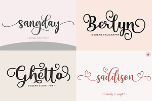 Super Big - Collection Font Bundle