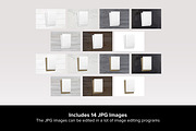 4x6 Greeting Card Mockup Set - PSD, a Household Mockup by MelissaBMockups (Thumbnail 9 of 12)
