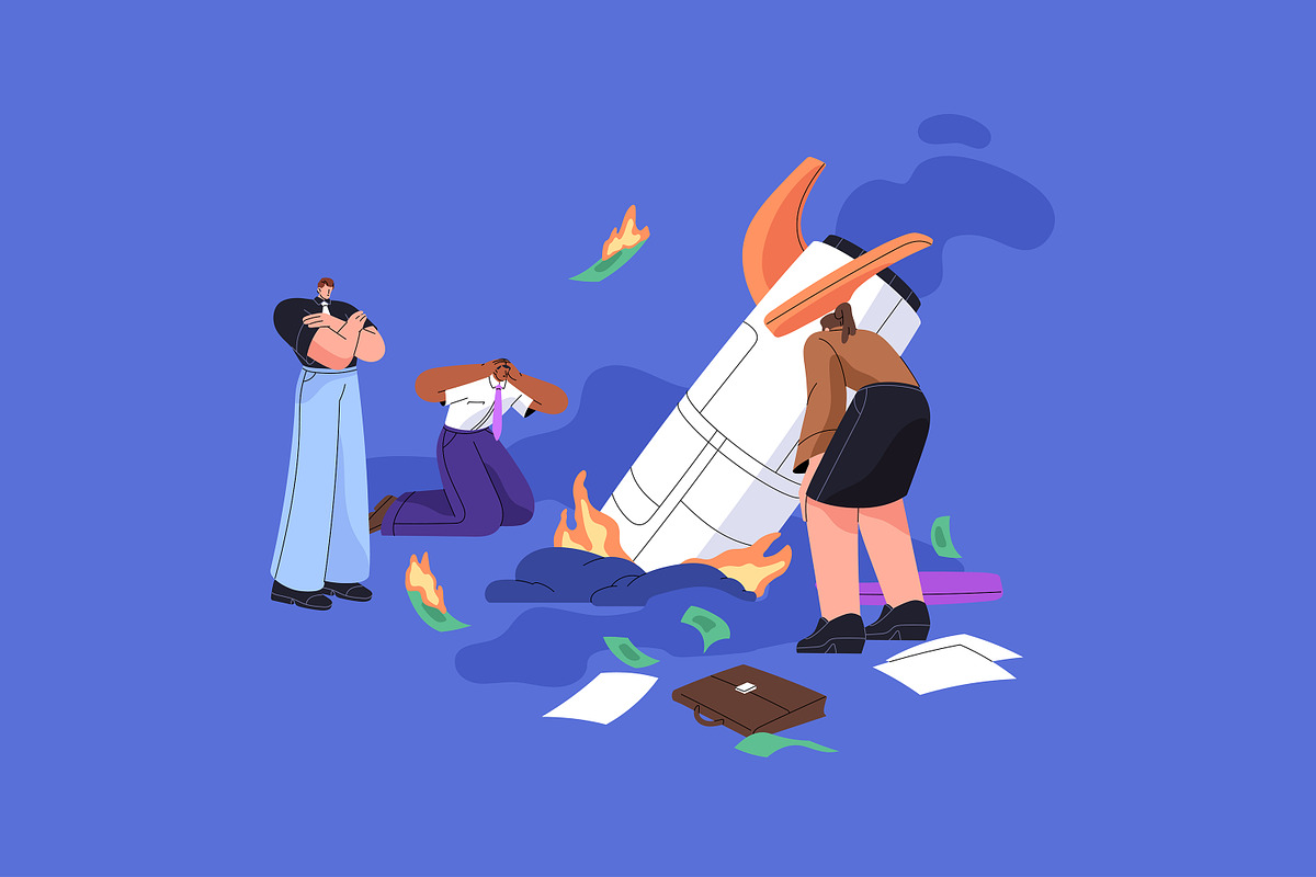 Business people set. Startup concept, a Person Illustration by PaperTrident (Photo 9 of 13)