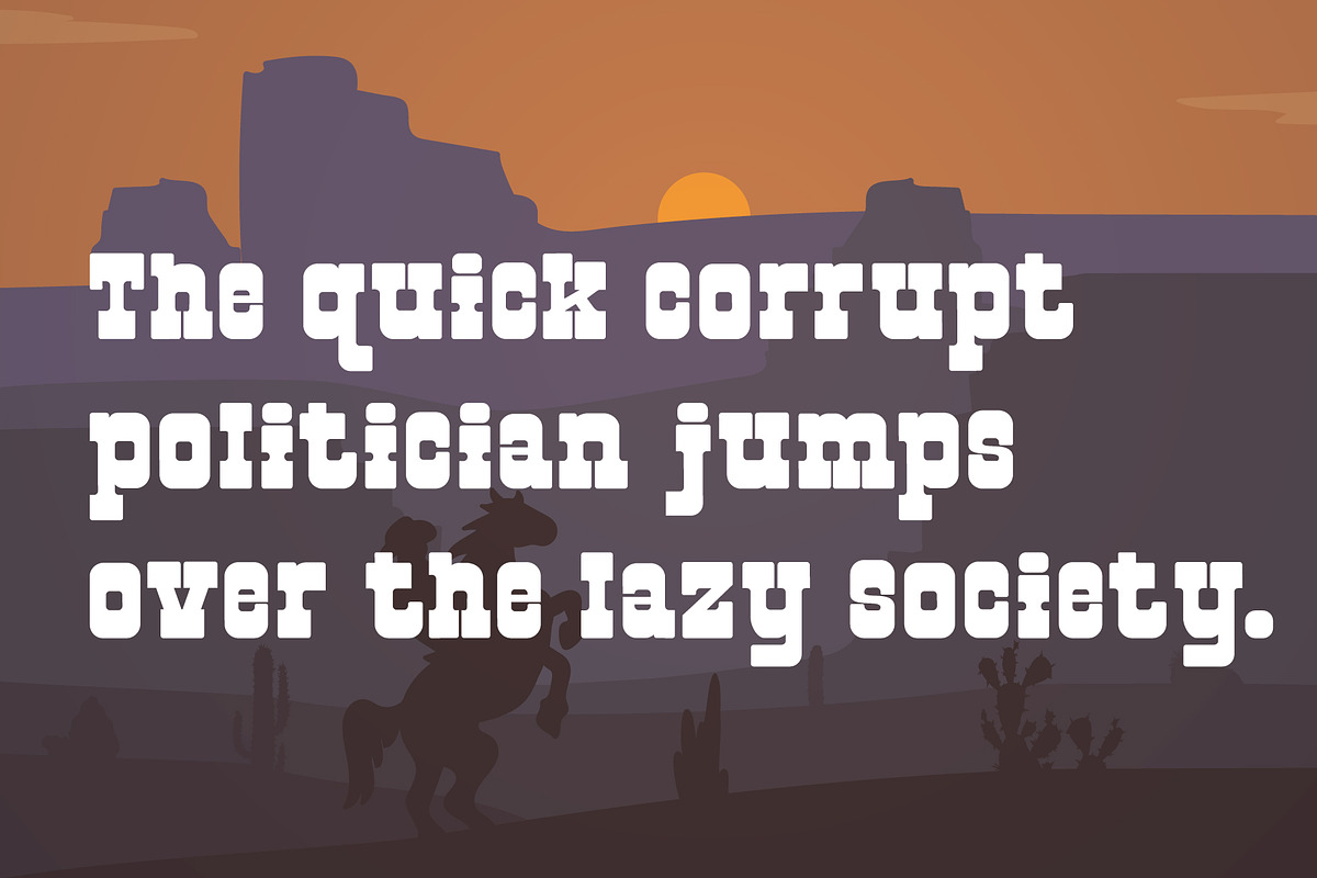 Boot Scootin' Western Font Duo, a Script Font by Loudoun Design Co. (Photo 6 of 10)