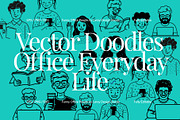 Vector Doodles Office Everyday Life, a Graphic by LEROY Design (Thumbnail 5 of 5)