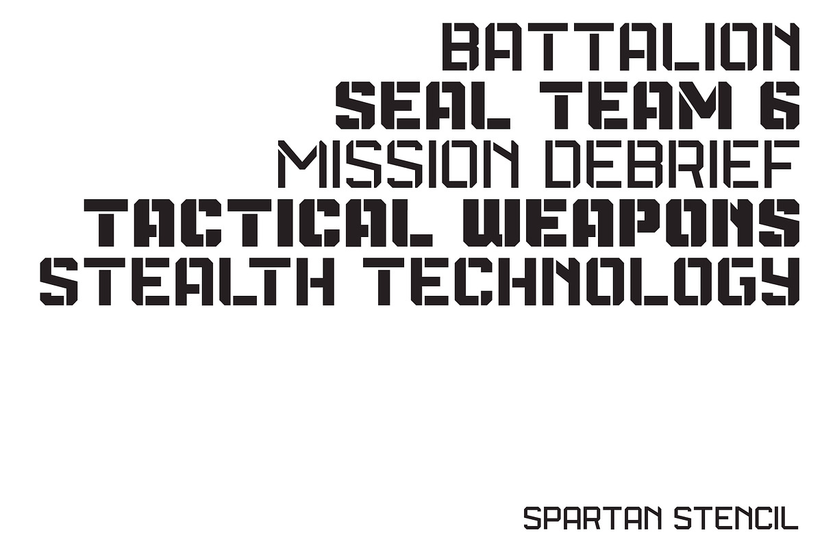 Spartan Font Family V2, a Sans Serif Font by ANDR35 (Photo 5 of 10)