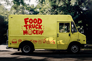 Food Truck Mockup, an Advertising Mockup by Pitchlook.Studio (Thumbnail 2 of 4)