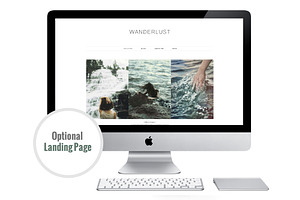 Responsive WP Theme - Wanderlust