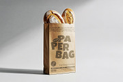 Bread Paper Bag Mockup, a Packaging Mockup by Nathatype (Thumbnail 8 of 9)
