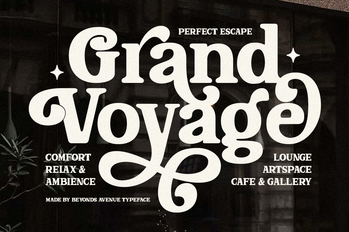 Beyonds Avenue - Retro Serif Fo, a Serif Font by Qweera Studio (Photo 4 of 10)