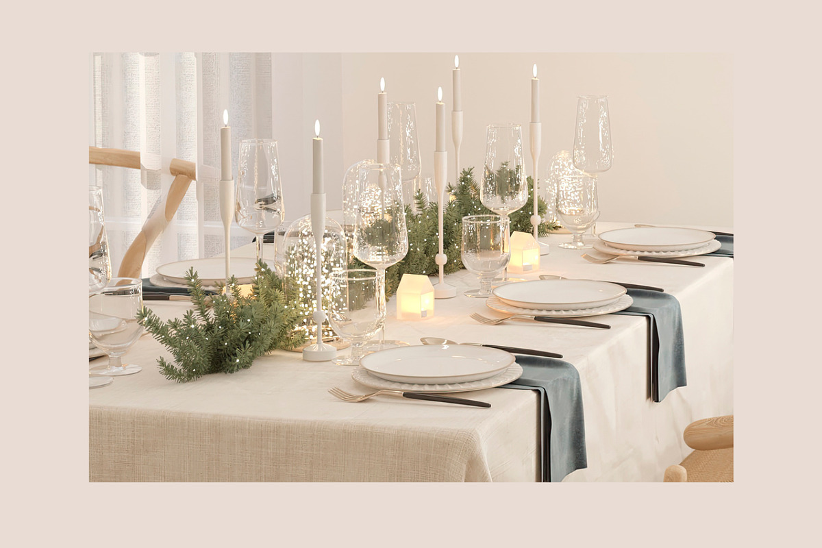 CHRISTMAS DINNER | frame mockup set, a Household Mockup by yuliyuri.studio (Photo 11 of 12)