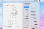 Procreate Crayon Brushes, a Brush Add-On by HopeArtIllustration (Thumbnail 2 of 7)
