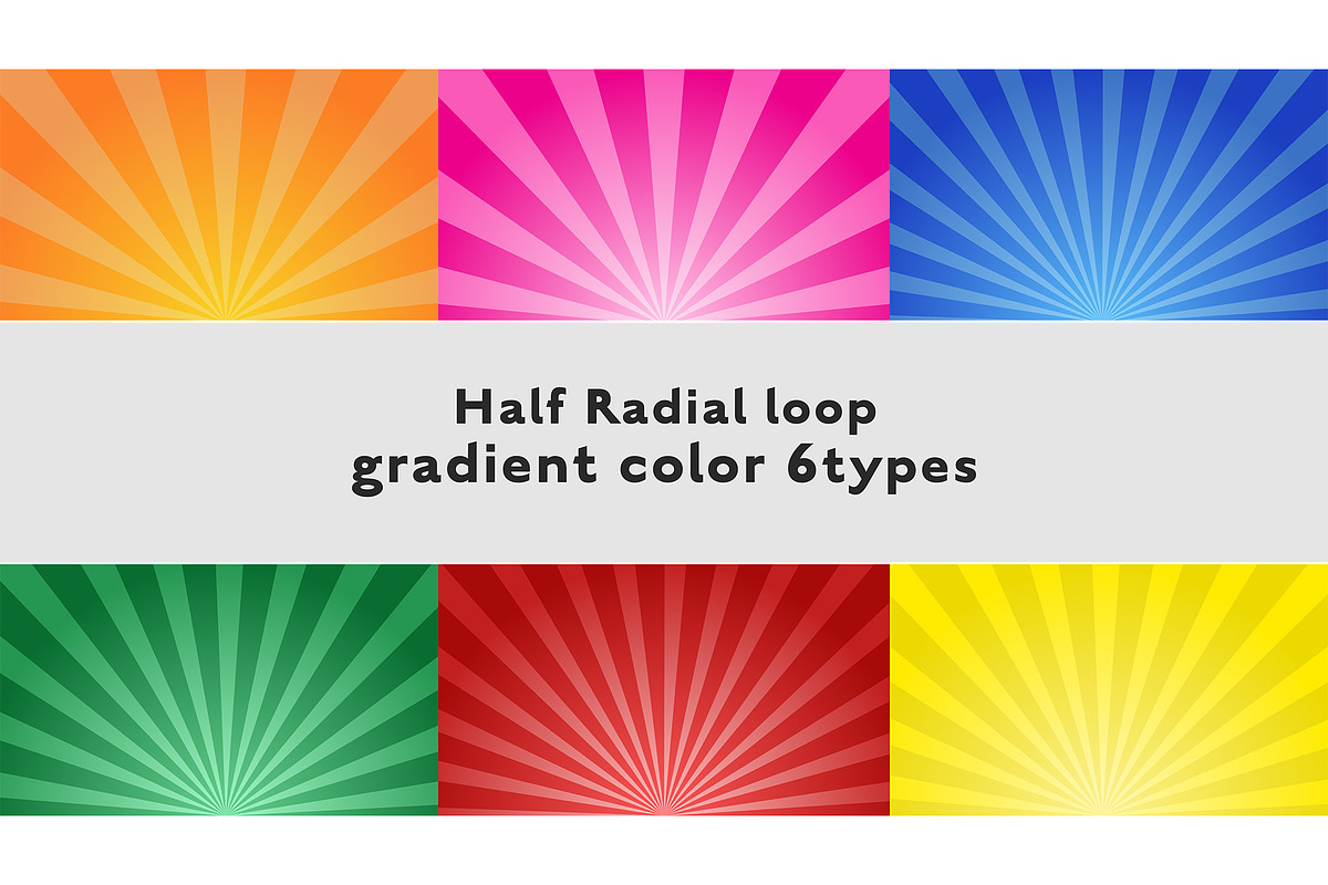 Half Radial loop movie (Mogrt), a Templates & Theme by mikenoki (Photo 1 of 2)