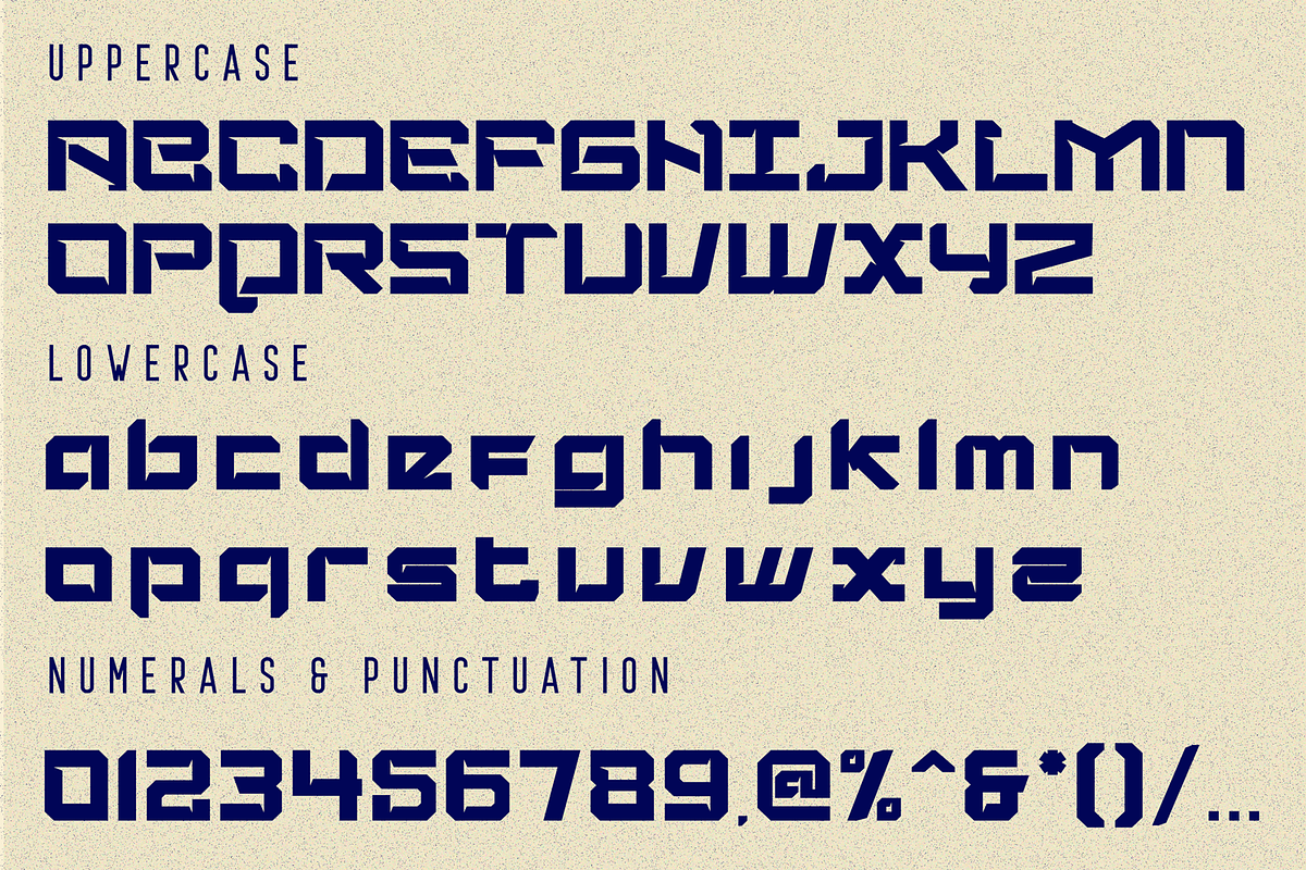 DEEPLY ROOTED - FUTURISTIC FONT, a Sans Serif Font by 177Studio (Photo 6 of 8)
