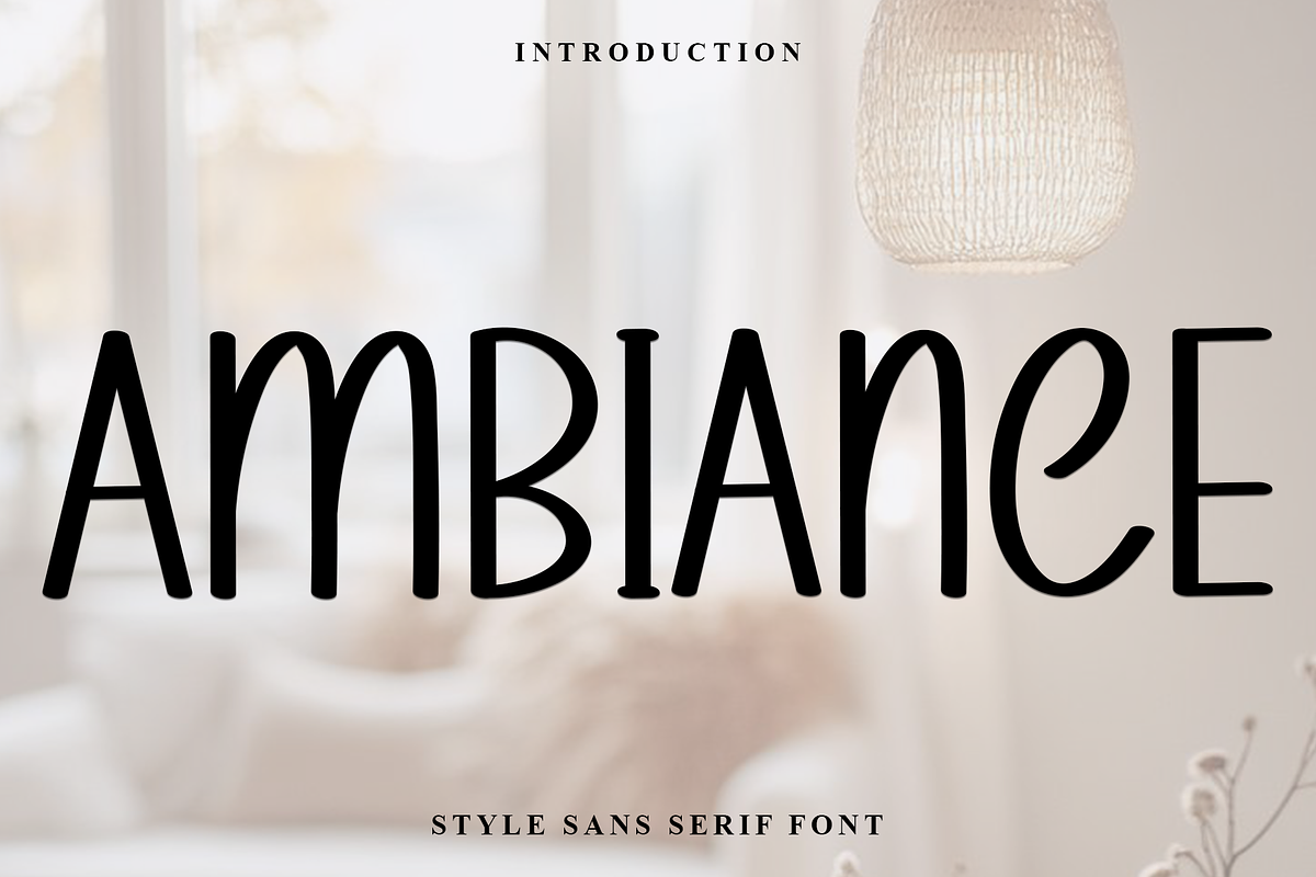 Ambiance, a Script Font by InermediaSTUDIO (Photo 1 of 5)