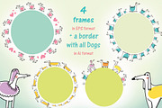 BusySausage Vol.1 patterns, an Animal Illustration by Zooza Art (Thumbnail 7 of 9)