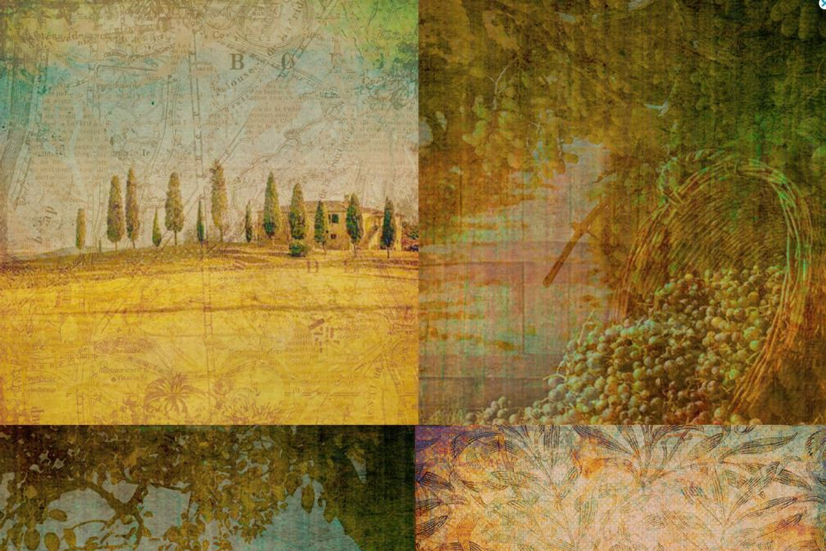 Tuscan Sunset Digital Paper Pack -16 preview 4