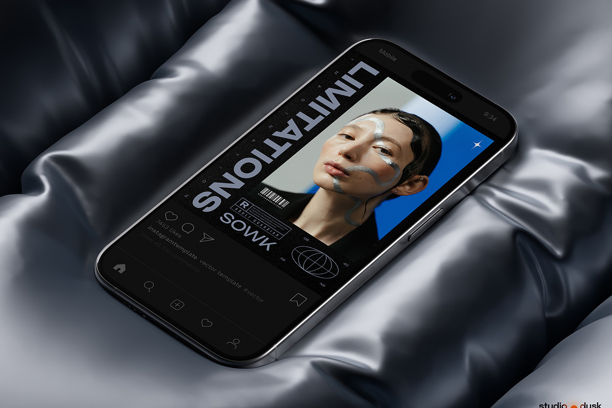 Cyber Posters, a Design Template by Studio Dusk (Photo 7 of 7)