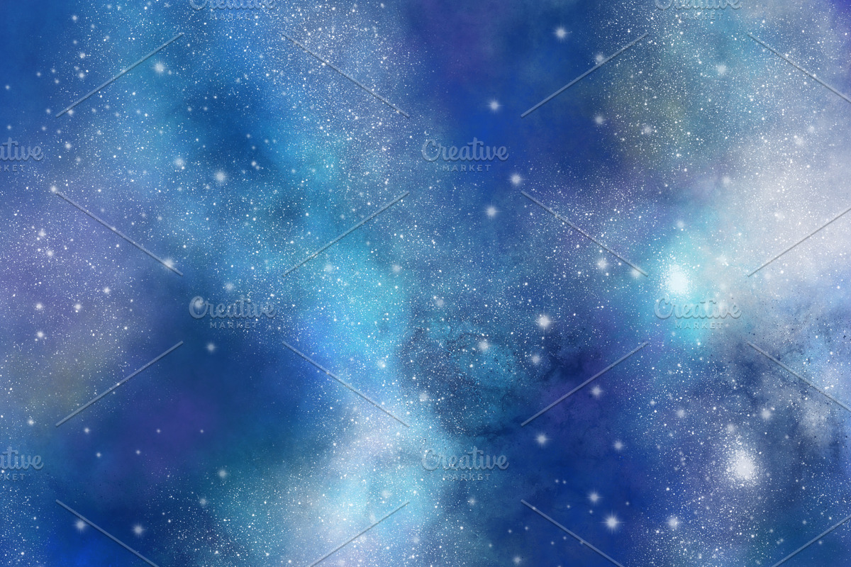 Space Galaxy Digital Paper, a Texture Graphic by BonaDesigns (Photo 3 of 4)
