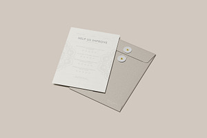 String Envelope Mockup