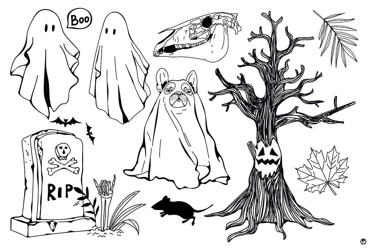 Halloween party, an Object Illustration by Olillia (Photo 5 of 6)