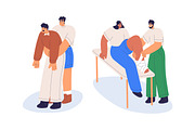First aid, emergency concepts set, a Healthcare Illustration by Good Studio (Thumbnail 9 of 15)