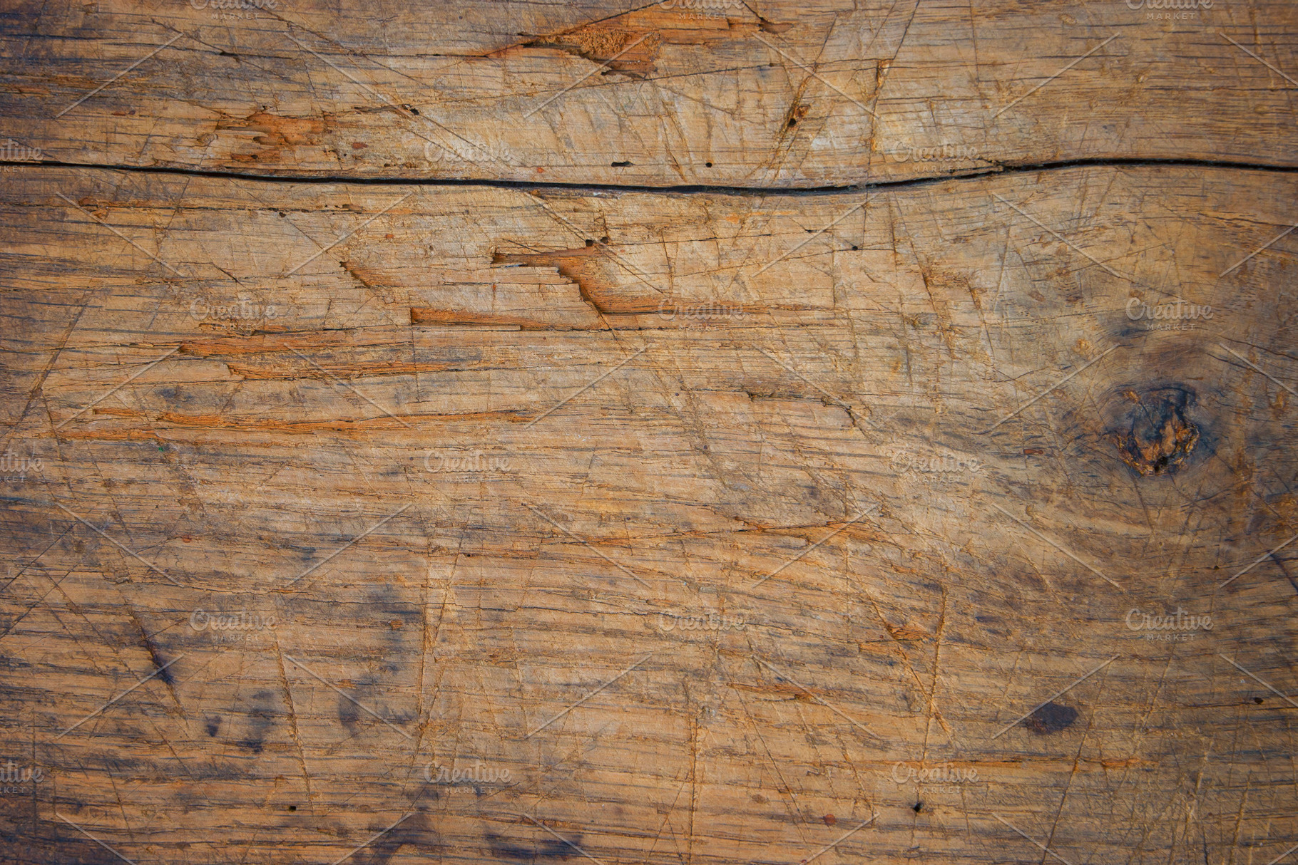 Old wooden board, an Abstract Photo by SergeKa