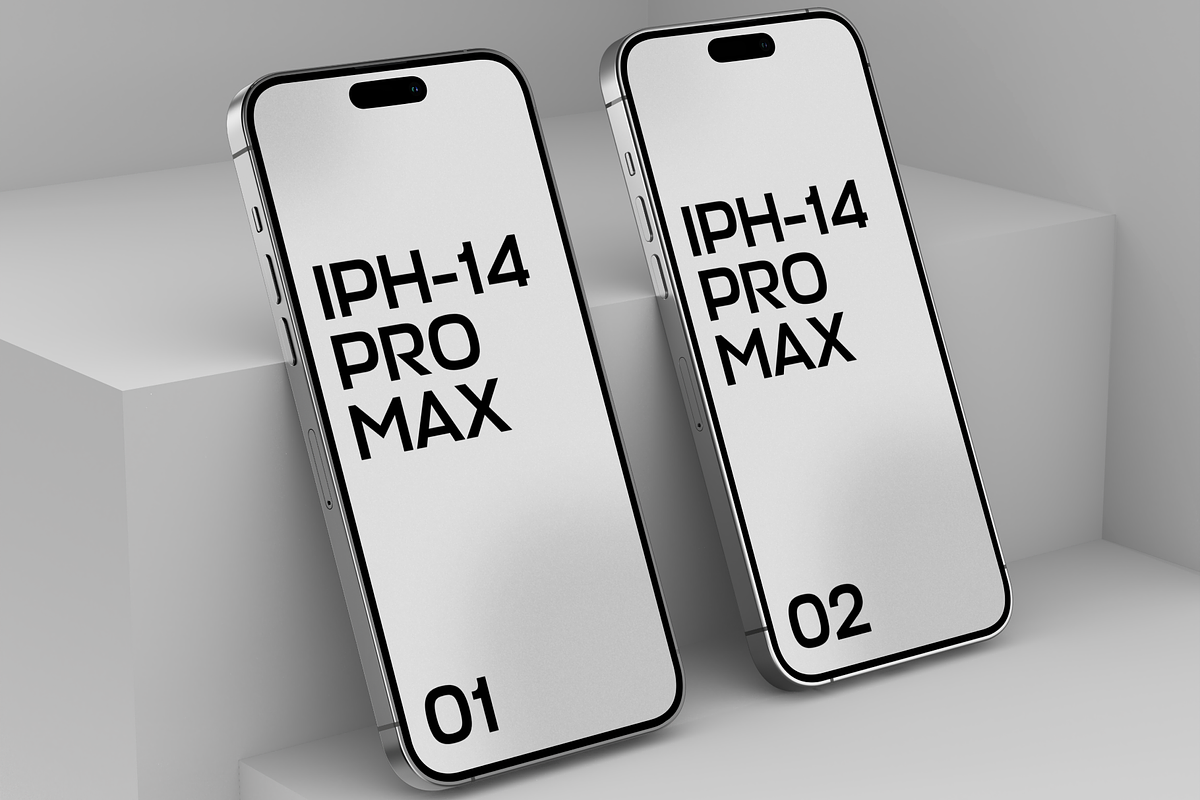 iPhone 14 Pro Max Mockup 02, an iPhone Mockup by 360 Mockups (Photo 2 of 2)
