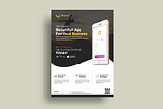 Mobile App Flyer, a Flyer Template by CreativeZoom (Thumbnail 2 of 4)