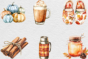 Cozy Autumn Sublimation Clipart, an Illustration by Black Bird Studio (Thumbnail 6 of 6)