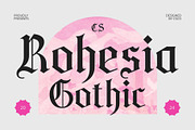 CS Rohesia – Gothic Font, a Blackletter Font by Craft Supply Co. (Thumbnail 1 of 8)
