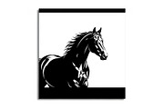 Black Horse Silhouette Bundle, an Illustration by jahid234 (Thumbnail 16 of 31)