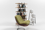Furniture set 1109, a Furniture 3D Model by inDahouze (Thumbnail 6 of 11)