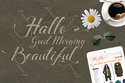Merthy Script, a Script Font by madeDeduk (Thumbnail 3 of 9)