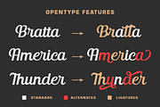 The Drakuta Vintage Script Font, a Script Font by nizarbagasm (Thumbnail 5 of 8)
