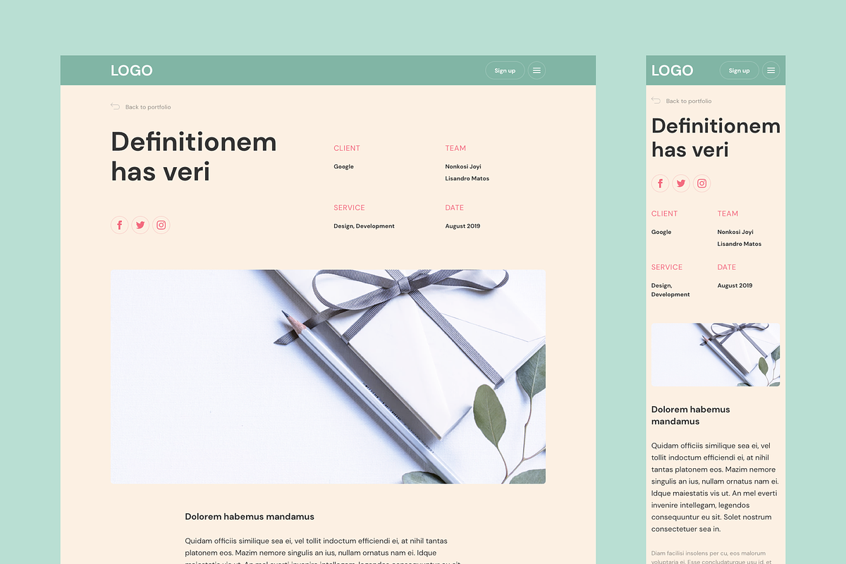 RETEM – Responsive Templates, a Landing Page Template by laaqiq (Photo 22 of 25)