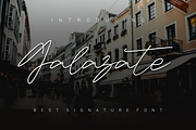 Galazate Font, a Handwritten Font by albert_kalingga (Thumbnail 1 of 3)