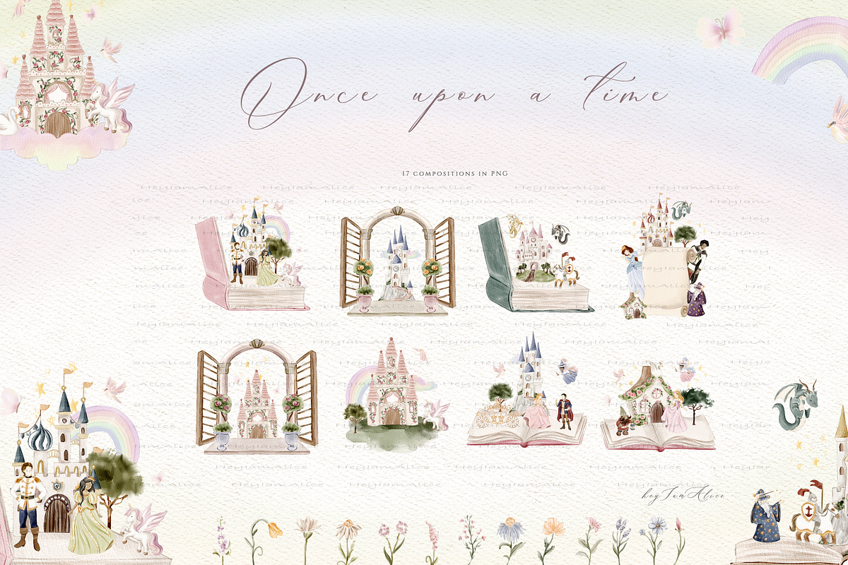 Once Upon a Time, a Decorative Illustration by heyiamalice (Photo 2 of 15)