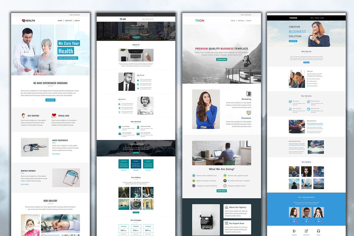 10 Email Newsletters Bundle 2, an Email Template by FourDinos (Photo 4 of 4)