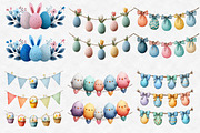 Easter banner string clipart, an Illustration by Designworld (Thumbnail 2 of 4)