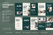 Minimal Business Report Instagram, a Social Media Template by Pitchlook.Studio (Thumbnail 1 of 3)