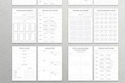 Editable social media planner bundle, a Stationery Template by Design Zone (Thumbnail 4 of 9)