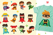 50%OFF!Super set with 50 SUPERHEROES, a Person Illustration by Virinaflora (Thumbnail 2 of 5)