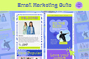 Funky Email Marketing Suite Template, an Email Template by Hell Yeah Designs (Thumbnail 1 of 12)