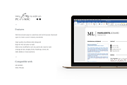Resume compatible with Word & Pages, a Resume Template by GraphicFlava (Thumbnail 6 of 8)