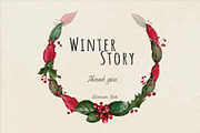 Winter Story - watercolor, a Decorative Illustration by Damian Roh (Thumbnail 17 of 17)