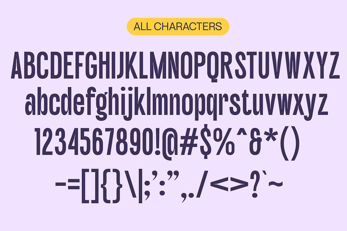 Galber - Compressed Sans Serif, a Sans Serif Font by Craft Supply Co. (Photo 7 of 8)