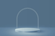 3D Podium Mockup Background Bundle, a Background Photo by Photoshop Action (Thumbnail 5 of 11)