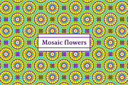 Mosaic flowers—Festive patterns, a Pattern Graphic by Zhurov (Thumbnail 5 of 12)